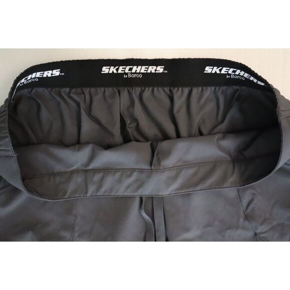 Skechers x Barco Women Sz XL Pewter Gray 3-pkt Top & Cargo Pants 2-pc Scrub Set - Picture 8 of 16